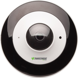Vitek Transcendent 6 MP H.265 Indoor/Outdoor Compact IP Vandal 360° Fisheye Camera with 6 IR LED Illumination