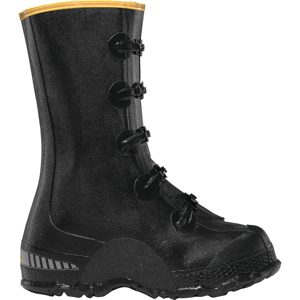 Lacrosse Footwear ZXT Series Deep Heel Buckle Overshoes 12 Black Rubber
