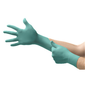 Ansell MICROFLEX® NeoTouch® 25-201 Disposable Textured Powder-free Gloves Large Neoprene Green