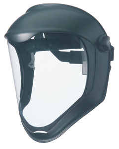 Honeywell Uvex Bionic™ Series Face Shields with Suspension Clear Anti-fog, Anti-scratch Polycarbonate