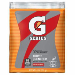 Gatorade® G Series Instant Powder Dry Drink Mixes Fruit Punch 1 gal 40 Per Case