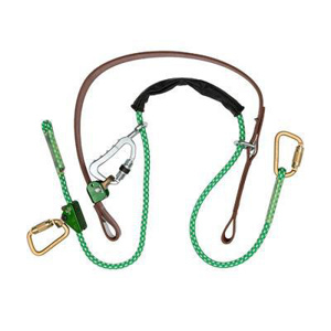Buckingham SuperSqueeze™ Series Fall Restricting Pole Straps with Rope Inner Strap for Distribution Up to a Class 1 65 ft Pole / 50 in Circumference