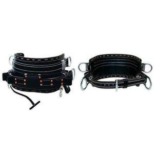 Buckingham 2100M Series Tongue Buckle 4 D-ring Body Belts Leather D24