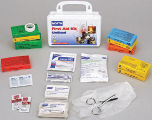 Honeywell Unitized First Aid Kits 16 Unit Metallic