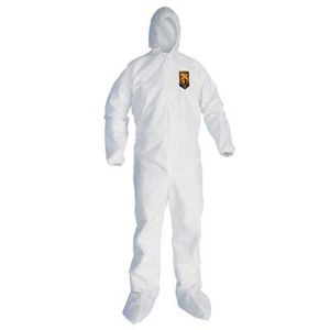 Kimberly-Clark KleenGuard™ A20 Hooded Disposable Coveralls 4XL White
