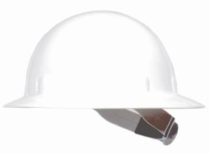 Honeywell SuperEight® Series Full Brim Hard Hats One Size Fits Most 8 Point Ratchet White