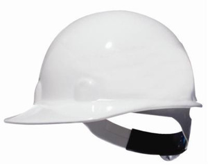 Honeywell SuperEight® Series Front Brim Hard Hats One Size Fits Most 8 Point Ratchet White