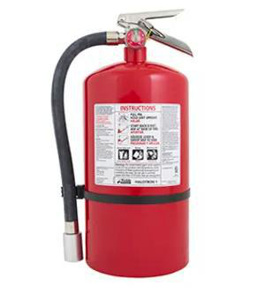Kidde ProPlus 15.5 H Rechargeable Halotron 2-A:10-B:C Fire Extinguishers 2-A, 10-B:C 14 sec Halotron 15.5 lb