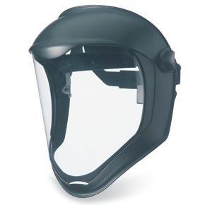 Honeywell Uvex® Series Hard Hat Adaptors for Face Shield One Size Fits Most Black Polycarbonate