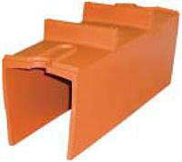 Honeywell Salisbury Type II Cross Arm Covers 17 x 6 x 5.5 in 5 lb Orange