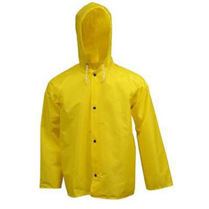 Tingley FR Eagle™ Hooded Rain Jackets 2XL Yellow Mens
