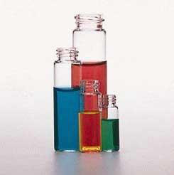 VWR Standard Borosilicate Glass Sample Vials with Attached Caps 4 ml Glass 15 x 48 mm