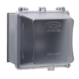 Hubbell Electrical Weatherproof While-in-Use Box Covers