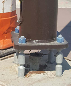 Transpo Industries Pole-Safe® Breakaway Support System