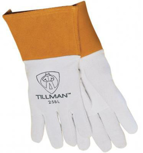 Tillman Company 25B Series Lightweight Welding Gloves Medium Deerskin Leather Pearl