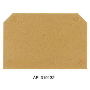 Weidmuller Klippon® A-Series Spring Connection with Push-in Technology End Plates Dark Beige