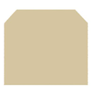 Weidmuller Klippon® A-Series Spring Connection with Push-in Technology End Plates Dark Beige