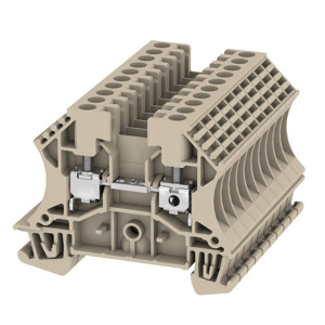 Weidmuller Klippon® W-Series Single Level Feed-through Terminal Blocks Screw Connection 26 - 10 AWG