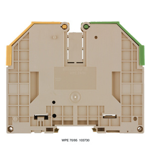 Weidmuller Klippon® W-Series Single Level PE Terminal Blocks Screw Connection 6 - 0 AWG