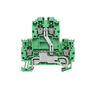 Weidmuller Klippon® W-Series Double Level PE Terminal Blocks Screw Connection 26 - 12 AWG