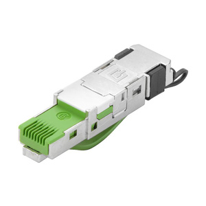 Weidmuller PROFINET Plug-in Industrial Ethernet Jack Inserts Green RJ45 Cat5