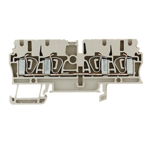 Weidmuller Klippon® Z-Series Single Level Feed-through Terminal Blocks Tension-clamp Connection 30 - 12 AWG