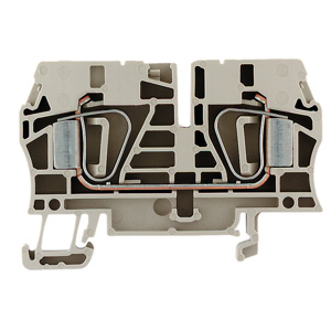 Weidmuller Klippon® Z-Series Single Level Feed-through Terminal Blocks Tension-clamp Connection 22 - 8 AWG