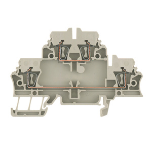 Weidmuller Klippon® Z-Series Double Level Feed-through Terminal Blocks Tension-clamp Connection 26 - 14 AWG