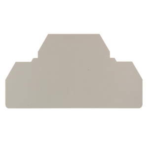 Weidmuller Klippon® Z-Series Screw Connection with Tension Clamp Technology End Plates Dark Beige