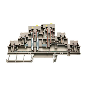 Weidmuller Klippon® Z-Series Single Level Test Disconnect Terminal Blocks Tension-clamp Connection 26 - 12 AWG
