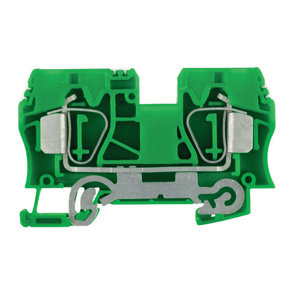 Weidmuller Klippon® Z-Series Single Level PE Terminal Blocks Tension-clamp Connection 16 - 6 AWG