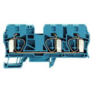 Weidmuller Klippon® Z-Series Single Level Feed-through Terminal Blocks Tension-clamp Connection 16 - 6 AWG