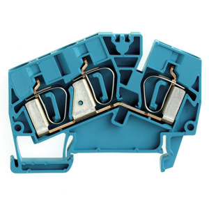 Weidmuller Klippon® Z-Series Single Level Feed-through Terminal Blocks Tension-clamp Connection 22 - 8 AWG