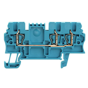Weidmuller Klippon® Z-Series Single Level Feed-through Terminal Blocks Tension-clamp Connection 26 - 14 AWG