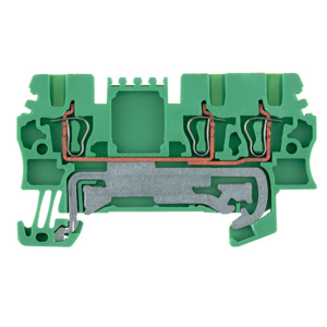 Weidmuller Klippon® Z-Series Single Level PE Terminal Blocks Tension-clamp Connection 26 - 14 AWG