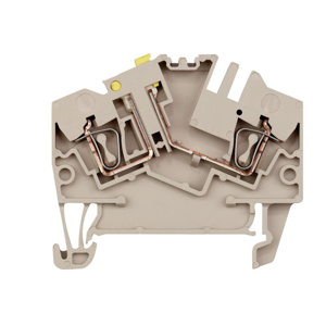 Weidmuller Klippon® Z-Series Single Level Test Disconnect Terminal Blocks Tension-clamp Connection 26 - 12 AWG