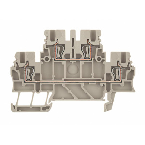 Weidmuller Klippon® Z-Series Double Level Feed-through Terminal Blocks Tension-clamp Connection 28 - 16 AWG