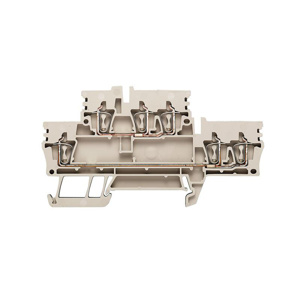 Weidmuller Klippon® Z-Series Double Level Feed-through Terminal Blocks Tension-clamp Connection 30 - 12 AWG