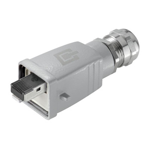 Weidmuller Shielded Industrial Ethernet Plugs Cat6A RJ45 26 - 22 AWG
