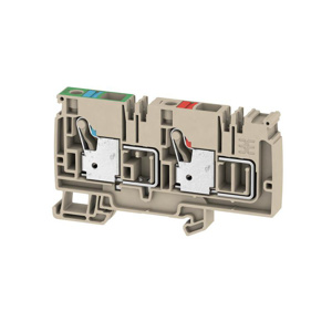 Weidmuller Klippon® A-Series Single Level Supply Terminal Blocks Push-in Connection 20 - 6 AWG
