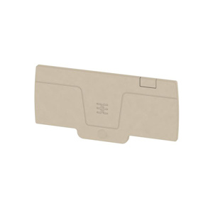 Weidmuller Klippon® A-Series Spring Connection with Push-in Technology End Plates Dark Beige