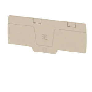 Weidmuller Klippon® A-Series Spring Connection with Push-in Technology End Plates Dark Beige