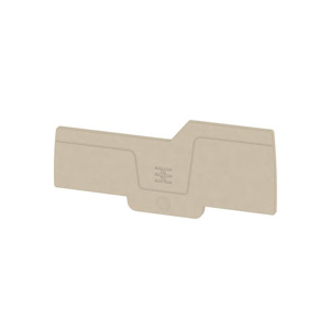 Weidmuller Klippon® A-Series Spring Connection with Push-in Technology End Plates Dark Beige