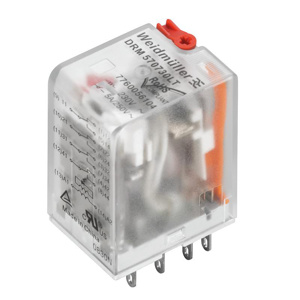 Weidmuller D Series Plug-in Ice Cube Relays 230 VAC 6.1 mA 2 CO