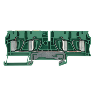 Weidmuller Klippon® Z-Series Single Level PE Terminal Blocks Tension-clamp Connection 26 - 10 AWG