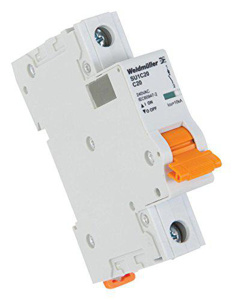 Weidmuller SU Series Supplementary Protection Thermal Magnetic Miniature Circuit Breakers 1 Pole 5 A