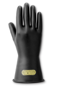 Ansell Marigold Rubber Insulating Gloves 8 Black