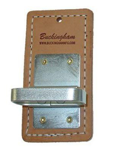 Buckingham 6104 Wrench Holder Leather, Steel Brown