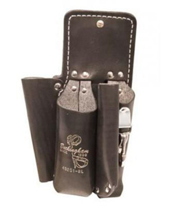 Buckingham 49261 Double Back Holsters Leather Black 11 in L x 6.25 in W