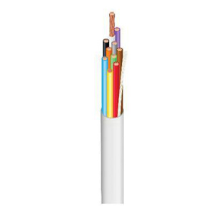 Generic Brand Multi-conductor Riser Security & Alarm Cable 22 AWG 22/4 Solid 1000 ft Box White